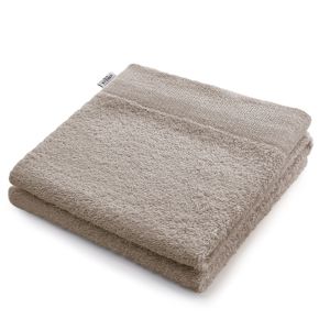 Bavlněný ručník AmeliaHome AMARI béžový, velikost 70x140
