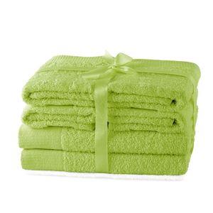 Set ručníků AmeliaHome Amary světle zelené, velikost 608