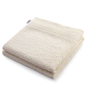AmeliaHome Bavlněný ručník DecoKing Berky ecru, velikost 70x140