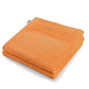 Bavlněný ručník AmeliaHome AMARI oranžový, velikost 70x140