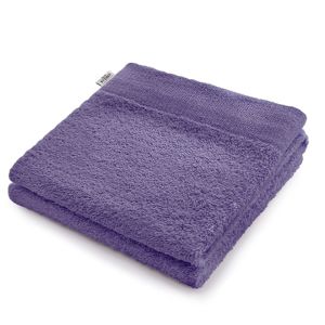 Bavlněný ručník AmeliaHome AMARI fialový, velikost 70x140