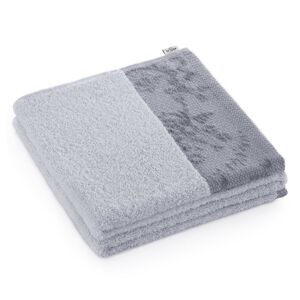 Bavlněný ručník AmeliaHome Crea II světle šedý, velikost 50x90