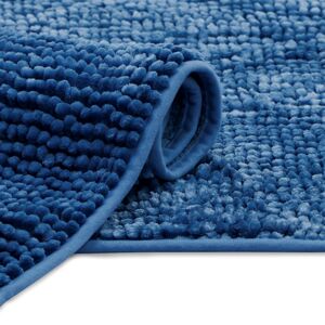 AmeliaHome Koupelnový koberec Bati tmavě modrý, velikost 70x120