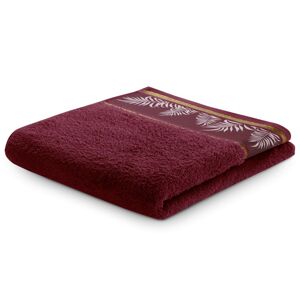 Bavlněný ručník AmeliaHome Pavos bordó, velikost 30x50