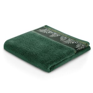Bavlněný ručník AmeliaHome Pavos zelený, velikost 30x50