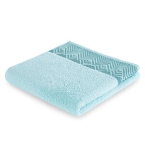 Bavlněný ručník AmeliaHome Aledo světlé modrý, velikost 70x140