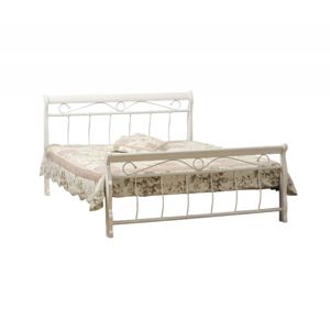 Hector Kovová postel Venecja 160x200 dvoulůžko - bílé 