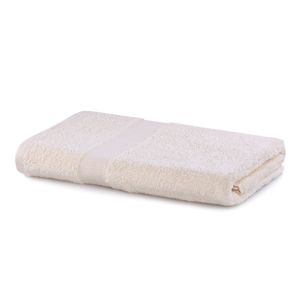 Bavlněný ručník DecoKing Mila 70x140cm ecru, velikost 70x140