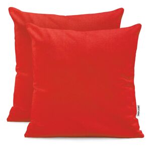 Povlaky na polštáře DecoKing Amber červené, velikost 40x40*2