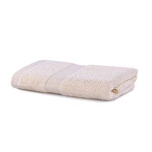 Bavlněný ručník DecoKing Mila ecru, velikost 30x50