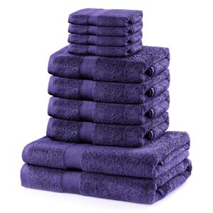 Set ručníků DecoKing Kunis tmavě modré, velikost 2*70x140+4*50x100+4*30x50