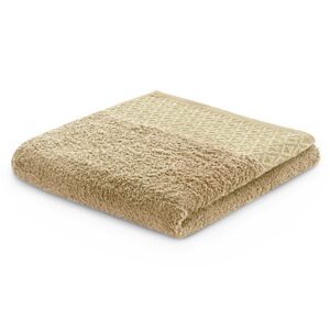 Bavlněný ručník DecoKing Andrea béžový, velikost 70x140