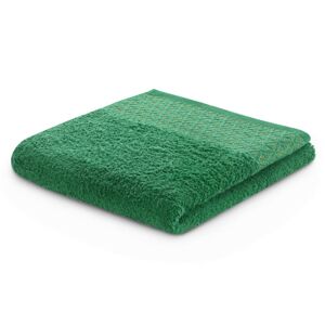 Bavlněný ručník DecoKing Andrea zelený, velikost 70x140