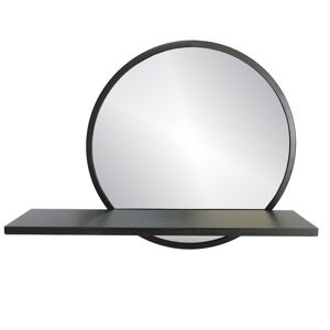 HOMEDE Kulaté zrcadlo Ramon, velikost 45x10,5x35