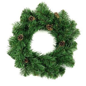 DecoKing Vánoční věnec Christmaso XIII 50 cm zelený