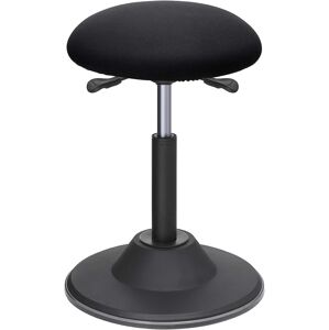 SONGMICS Otočná balanční kancelářská židle Oxbord černá