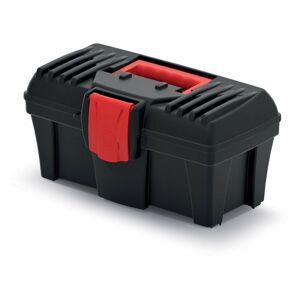 Prosperplast Plastový kufr na nářadí Calin 300x167x150 černo-červený