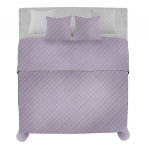 Tutumi Přehoz na postel Palermo + 2 povlaky na polštář fialová, velikost 200x220