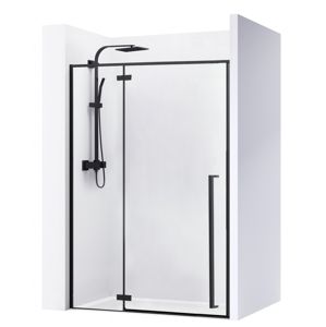 REA Sprchové dveře FARGO BLACK MAT 130 cm 