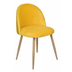 TZB Čalouněná židle  Jazz - žlutá