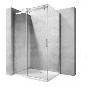 Sprchová kabina Rea Marten 80x100 cm transparentní, velikost 90x120