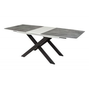 Hector Rozkládací stůl Lodre 160-200x90 cm šedý