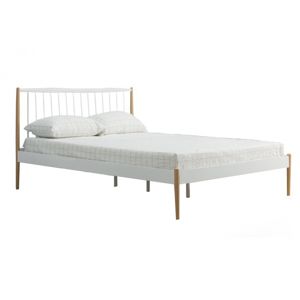 Hector Kovová postel Fiona 120x200 dvoulůžko - bílé 
