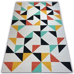 3kraft Kusový koberec SCANDI 18214/063 - trojúhelníky