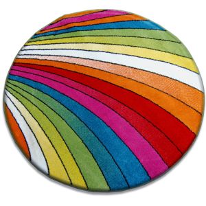 3kraft Kulatý koberec PAINT ROSCA barevný