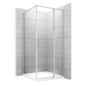 Sprchová kabina Rea Atrium Square transparentní 
