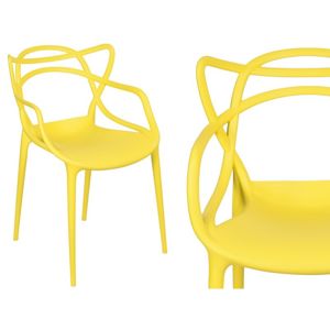 TZB Židle Lille - žlutá