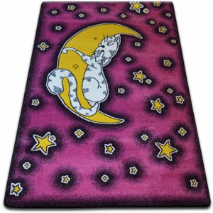 3kraft Kusový koberec KIDS kočka růžový C414