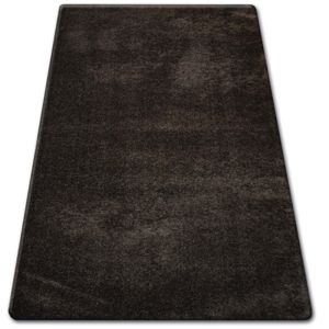 3kraft Kusový koberec SHAGGY MICRO hnědý