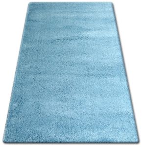 3kraft Kusový koberec SHAGGY NARIN modrý