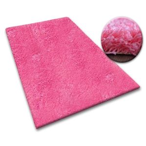 Dywany Lusczow Kusový koberec SHAGGY Izebelie 5cm růžový, velikost 200x500