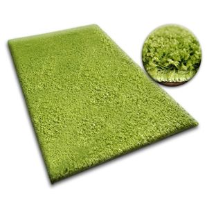 3kraft Kusový koberec SHAGGY Izebelie 5cm zelený