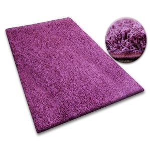 3kraft Kusový koberec SHAGGY Izebelie 5cm fialový