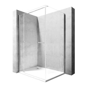 Sprchová kabina Rea Uno Line 80x100 cm transparentní 