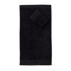 Faro Bavlněný ručník Aqua 50x100 cm černý