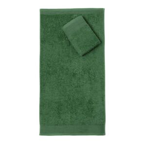 Faro Bavlněný ručník Aqua 30x50 cm lahvově zelený