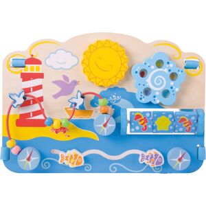 Bigjigs Toys Dřevěná motorická deska Sea