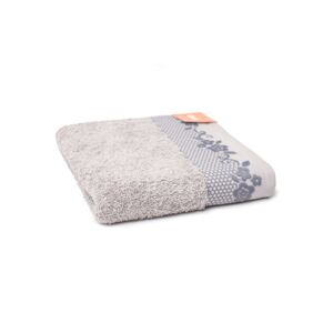 Faro Bavlněný ručník Bjork 70x140 cm šedý