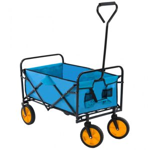 Zahradní vozík skládací BlueGarden modrý 