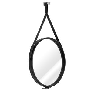 HOMEDE Nástěnné zrcadlo Esha II černé, velikost d60