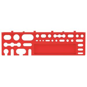 Prosperplast Držák na nářadí BINEER SHELFS 2 ks 38,4x11,1 cm červený