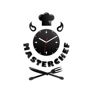 Mazur Nástěnné hodiny Master Chef černé