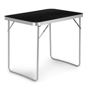 MODERNHOME Campingový rozkládací stůl Tena 70x50 cm černý