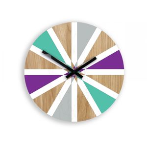 Mazur Nástěnné hodiny Vento barevné