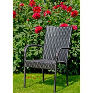 Bello Giardino Zahradní židle SOTTILE černá
