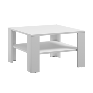 MJ-Furniture Konferenční stolek Lana 68x68 cm bílý